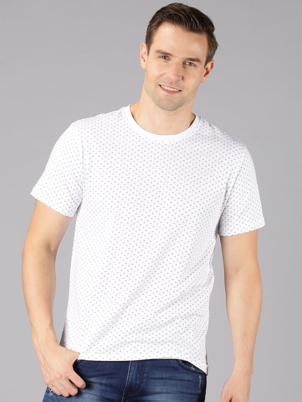 Buy Pure Cotton White Half Sleeve Shirt for Men Online